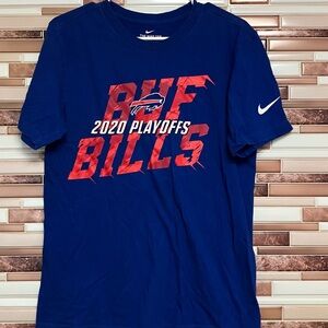 The Nike Tee Buffalo Bills 2020 Playoff T-Shirt Size S